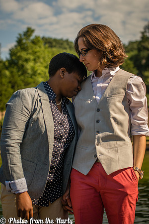 Danielle and Keisa's Wedding ı Washington, DC ı Photos from the Harty ı Meridian Hill Park