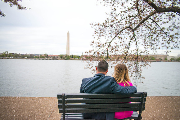 Kerri + Greg Engagement Session ı Washington, DC ı Photos from the Harty