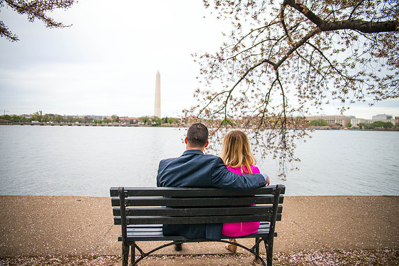 Kerri + Greg Engagement Session ı Washington, DC ı Photos from the Harty