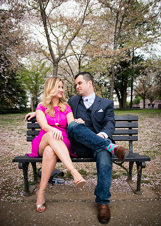 Kerri + Greg Engagement Session ı Washington, DC ı Photos from the Harty
