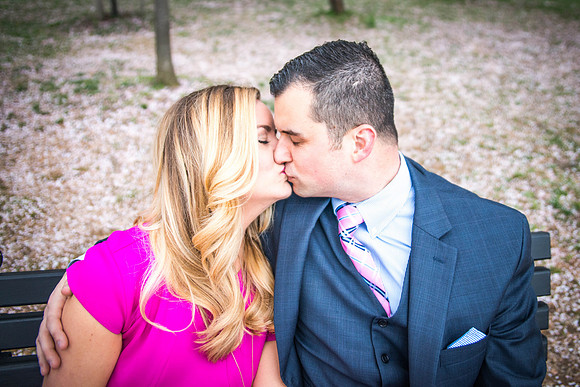 Kerri + Greg Engagement Session ı Washington, DC ı Photos from the Harty