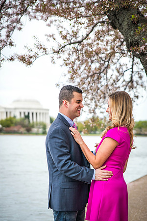 Kerri + Greg Engagement Session ı Washington, DC ı Photos from the Harty