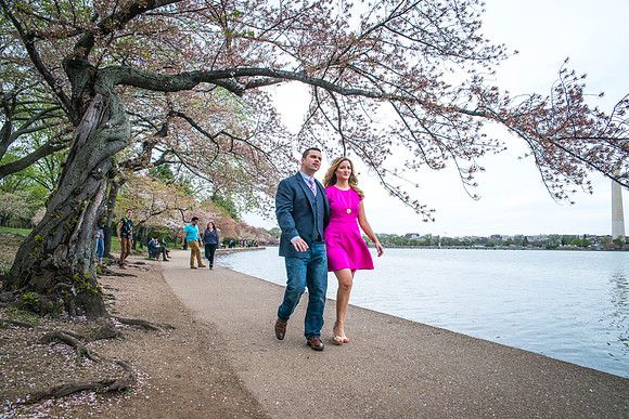 Kerri + Greg Engagement Session ı Washington, DC ı Photos from the Harty
