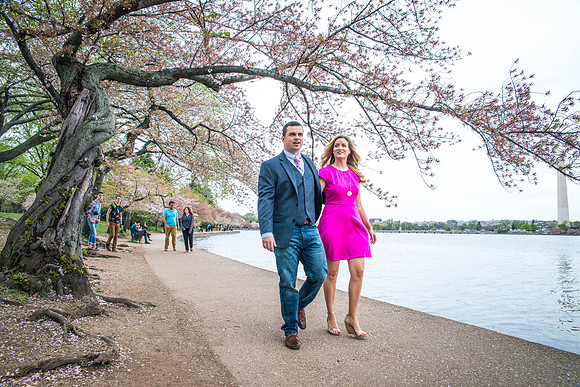Kerri + Greg Engagement Session ı Washington, DC ı Photos from the Harty