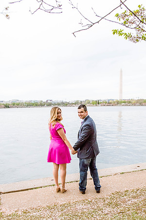 Kerri + Greg Engagement Session ı Washington, DC ı Photos from the Harty