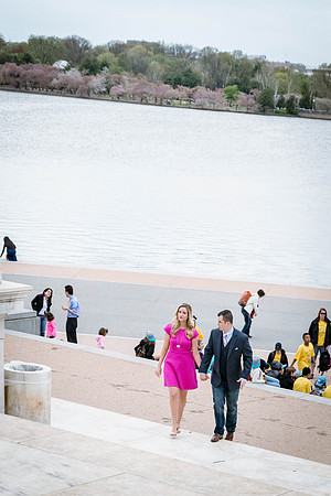 Kerri + Greg Engagement Session ı Washington, DC ı Photos from the Harty