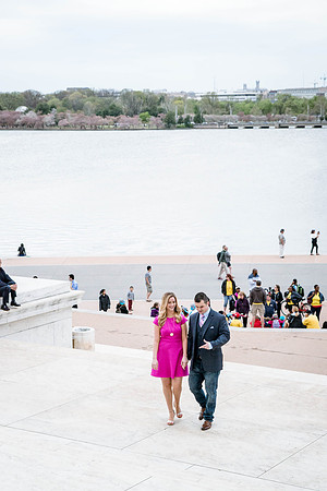 Kerri + Greg Engagement Session ı Washington, DC ı Photos from the Harty