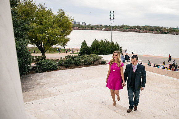Kerri + Greg Engagement Session ı Washington, DC ı Photos from the Harty