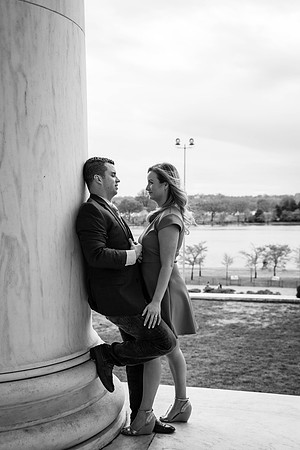 Kerri + Greg Engagement Session ı Washington, DC ı Photos from the Harty