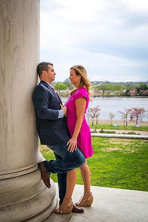 Kerri + Greg Engagement Session ı Washington, DC ı Photos from the Harty