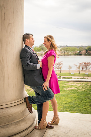 Kerri + Greg Engagement Session ı Washington, DC ı Photos from the Harty