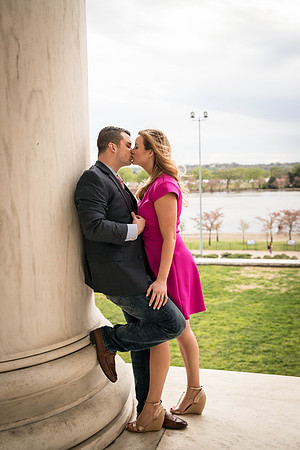 Kerri + Greg Engagement Session ı Washington, DC ı Photos from the Harty