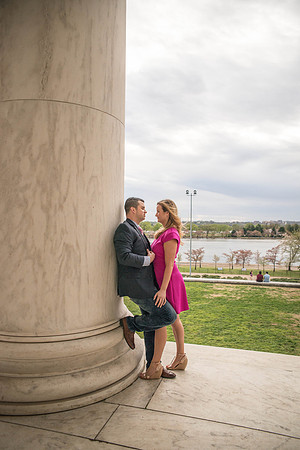 Kerri + Greg Engagement Session ı Washington, DC ı Photos from the Harty
