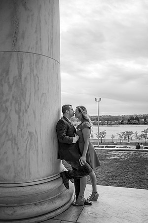 Kerri + Greg Engagement Session ı Washington, DC ı Photos from the Harty