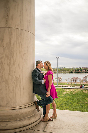 Kerri + Greg Engagement Session ı Washington, DC ı Photos from the Harty