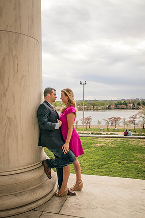 Kerri + Greg Engagement Session ı Washington, DC ı Photos from the Harty