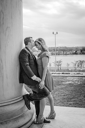 Kerri + Greg Engagement Session ı Washington, DC ı Photos from the Harty
