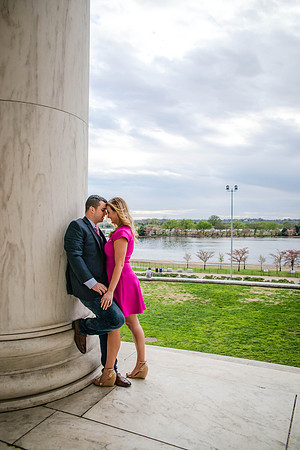 Kerri + Greg Engagement Session ı Washington, DC ı Photos from the Harty
