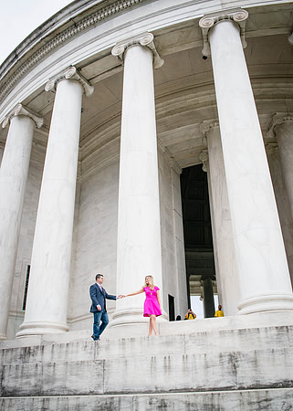 Kerri + Greg Engagement Session ı Washington, DC ı Photos from the Harty