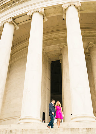 Kerri + Greg Engagement Session ı Washington, DC ı Photos from the Harty