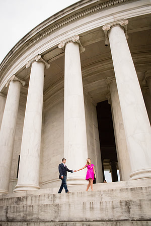 Kerri + Greg Engagement Session ı Washington, DC ı Photos from the Harty