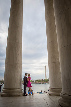 Kerri + Greg Engagement Session ı Washington, DC ı Photos from the Harty