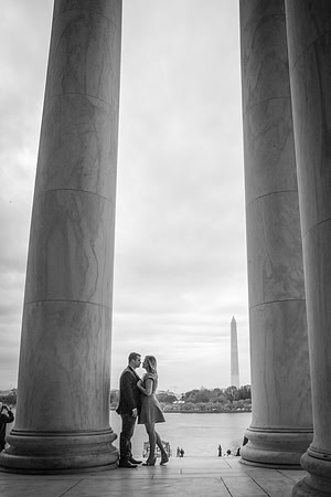 Kerri + Greg Engagement Session ı Washington, DC ı Photos from the Harty