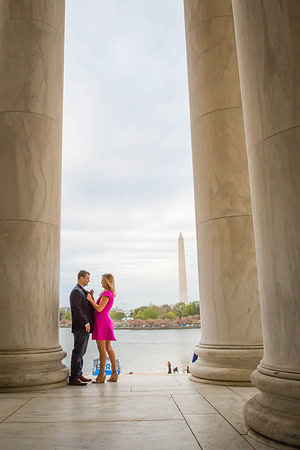 Kerri + Greg Engagement Session ı Washington, DC ı Photos from the Harty