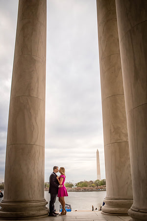 Kerri + Greg Engagement Session ı Washington, DC ı Photos from the Harty