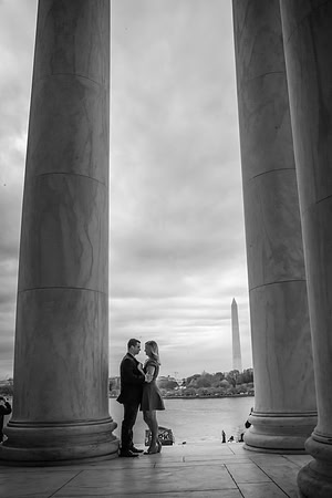 Kerri + Greg Engagement Session ı Washington, DC ı Photos from the Harty