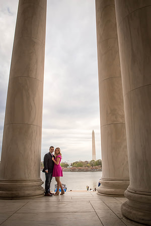 Kerri + Greg Engagement Session ı Washington, DC ı Photos from the Harty