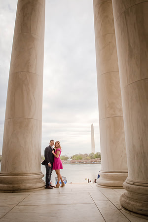 Kerri + Greg Engagement Session ı Washington, DC ı Photos from the Harty