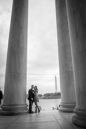 Kerri + Greg Engagement Session ı Washington, DC ı Photos from the Harty