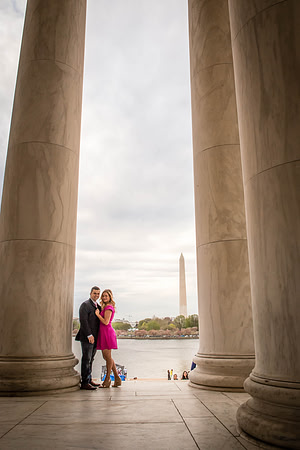 Kerri + Greg Engagement Session ı Washington, DC ı Photos from the Harty