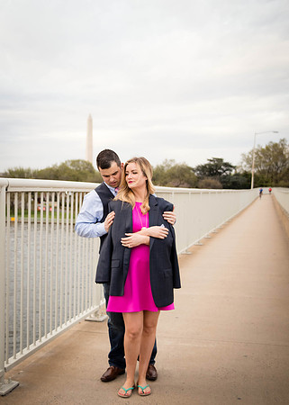 Kerri + Greg Engagement Session ı Washington, DC ı Photos from the Harty
