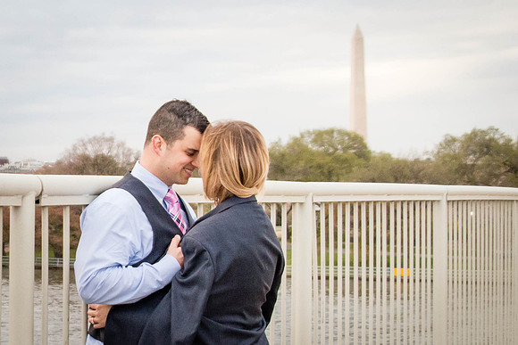 Kerri + Greg Engagement Session ı Washington, DC ı Photos from the Harty