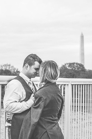 Kerri + Greg Engagement Session ı Washington, DC ı Photos from the Harty