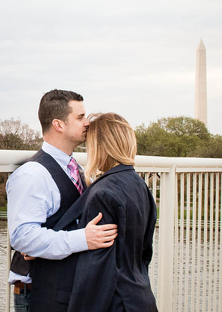 Kerri + Greg Engagement Session ı Washington, DC ı Photos from the Harty