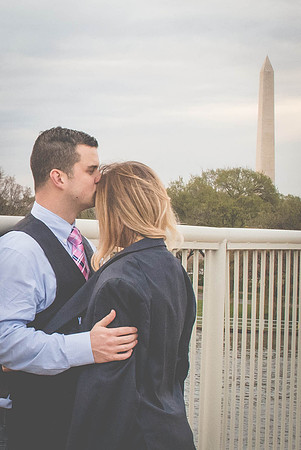 Kerri + Greg Engagement Session ı Washington, DC ı Photos from the Harty