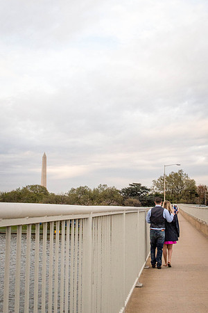 Kerri + Greg Engagement Session ı Washington, DC ı Photos from the Harty