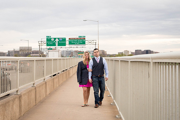Kerri + Greg Engagement Session ı Washington, DC ı Photos from the Harty