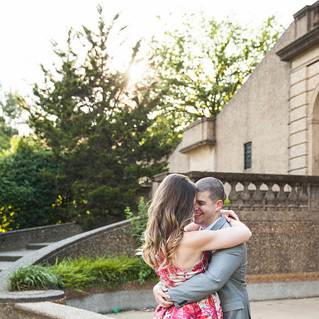 Adams Morgan and Meridian Hill Park Engagement Session | Photos from the Harty