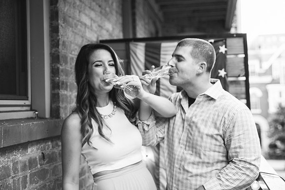Adams Morgan and Meridian Hill Park Engagement Session | Photos from the Harty