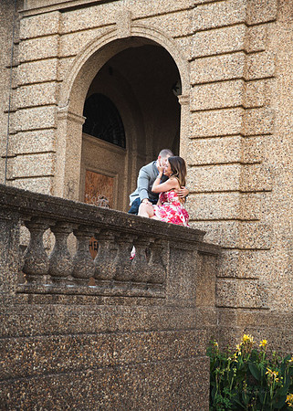 Adams Morgan and Meridian Hill Park Engagement Session | Photos from the Harty
