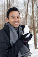 Jonas, Snowstorm, Play, Playing, Photography, Photographs, Snowball, Snow, Snowball Fight, Throwing, Snowballs, Boyfriend, Girlfriend, Romantic, Photos from the Harty, Katie Lingan, Love, Playful, Wed