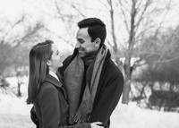Jonas, Snowstorm, Play, Playing, Photography, Photographs, Snowball, Snow, Snowball Fight, Throwing, Snowballs, Boyfriend, Girlfriend, Romantic, Photos from the Harty, Katie Lingan, Love, Playful, Wed