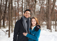 Jonas, Snowstorm, Play, Playing, Photography, Photographs, Snowball, Snow, Snowball Fight, Throwing, Snowballs, Boyfriend, Girlfriend, Romantic, Photos from the Harty, Katie Lingan, Love, Playful, Wed