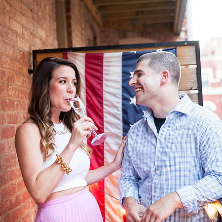Adams Morgan and Meridian Hill Park Engagement Session | Photos from the Harty