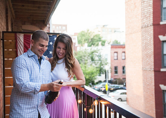 Adams Morgan and Meridian Hill Park Engagement Session | Photos from the Harty