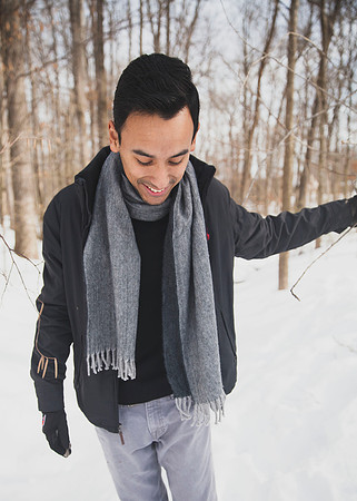 Jonas, Snowstorm, Play, Playing, Photography, Photographs, Snowball, Snow, Snowball Fight, Throwing, Snowballs, Boyfriend, Girlfriend, Romantic, Photos from the Harty, Katie Lingan, Love, Playful, Wed